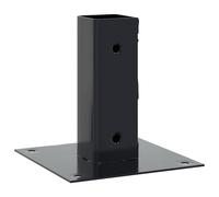Concrete Fence Base Fence Post Base Pergola Post Base Metal Post Holder vidaXL