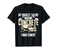 Concrete Finisher & Road Construction Worker T-Shirt