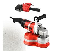 Concrete Floor Grinder and Polisher Machine, Three-Head Design with Cooling Vents, 90° No-Dead-Angle Operation, Tri-Axis Structure, Ideal for Cement and Wall Grinding