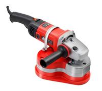 Concrete Floor Grinder Electric Diamond Polisher Machine with 6-Speed Adjustment,3 Diamond Grinding Wheels, for Cutting, Grinding, Polishing with 90° No Dust and No Dead Ends Design