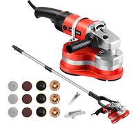 Concrete Floor Grinder with Cooling Vents, Tri-Axis Structure, and 90° No-Dead-Angle Operation for Efficient Wall and Ground Grinding