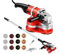 Concrete Floor Grinder with Tri-Axis Design, Cooling Vents, and No-Dead-Angle Operation for Efficient Wall and Surface Grinding