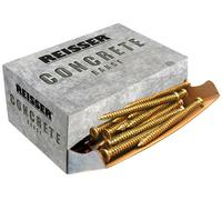 CONCRETE FRAME SCREWS 7.5 X 122MM (100) REI122CF (REISSER) Qty X 1