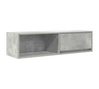 (concrete grey, 1 pcs/ 100 cm) vidaXL TV Cabinet Sonoma Oak 80x31x25.5 cm Engineered Wood TV bench