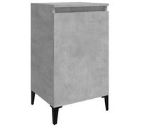 vidaXL Bedside Cabinet Concrete Grey 40x35x70 cm Engineered Wood, Grey