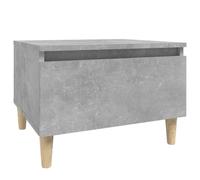 (concrete grey, 1 pcs) vidaXL 1/2x Side Table Engineered Wood End Centre Side Table Multi Colours