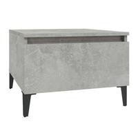 (concrete grey, 1 pcs) vidaXL 1/2x Side Table Engineered Wood End Centre Side Table Multi Colours