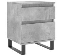 (concrete grey, 1 pcs) vidaXL Bedside Cabinets Nightstand Side Table Bed Cabinet Engineered Wood