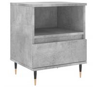 Bedside Cabinets Nightstand Side Table Bed Cabinet Engineered Wood vidaXL