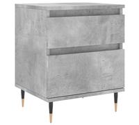 (concrete grey, 1 pcs) vidaXL Bedside Cabinets Nightstand Side Table Bed Cabinet Engineered Wood