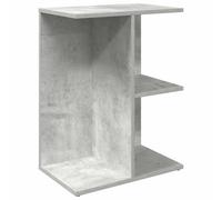 vidaXL Bedside Table Concrete Grey 46.5x29x61 cm Engineered Wood