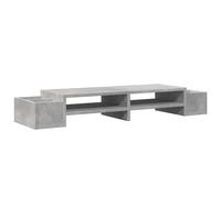 Monitor Stand with Storage Monitor Stand Display Stand Engineered Wood vidaXL