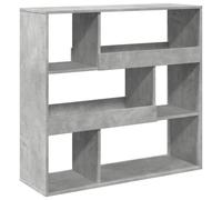 vidaXL Book Cabinet/Room Divider Concrete Grey 100X33X94.5 Cm, Grey