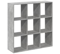 (concrete grey, 102 x 29 x 103.5 cm) vidaXL Room Divider Bookcase Book Rack Bookshelf Engineered Wood