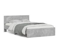 Bed Frame with Headboard Bedroom Bed Base Mattress Foundation Bedstead vidaXL