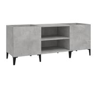 (concrete grey, 121 x 38 x 48 cm) vidaXL Record Cabinet Office Vinyl Storage Cabinet Sideboard Engineered Wood