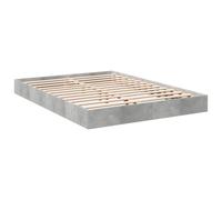 (concrete grey, 140 x 200 cm/ 17 cm) vidaXL Bed Frame Bedroom Bed Base Bedstead White 120x200 cm Engineered Wood