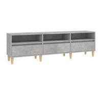 vidaXL TV Cabinet Concrete Grey 150x30x44.5 cm Engineered Wood