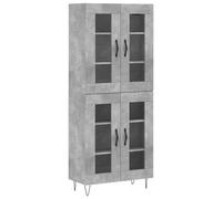 Highboard Sideboard Storage Cabinet Home Side Cabinet Engineered Wood vidaXL