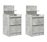 Bedside Table Nightstand Bed Cabinet Bed Table Side Table For Bedroom vidaXL