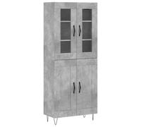 Highboard Sideboard Storage Cabinet Home Side Cabinet Engineered Wood vidaXL