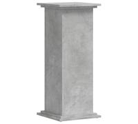 vidaXL Plant Stand Pot Holder - Grey Engineered Wood 33x33x80 cm, Max load 60 kg