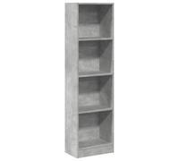 Book Cabinet Display Rack Bookshelf Storage Shelf Rack Engineered Wood vidaXL