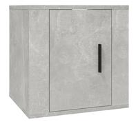 vidaXL Wall Mounted TV Cabinet Concrete Grey 40x34,5x40 cm