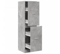 (concrete grey, 40 x 41 x 144.5 cm) vidaXL Apothecary Cabinet Storage Cabinet Apothecary Cupboard Engineered Wood