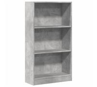 (concrete grey, 60 x 24 x 109 cm) vidaXL Book Cabinet Display Rack Bookshelf Storage Shelf Rack Engineered Wood