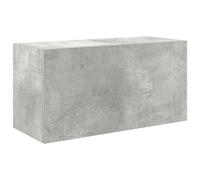 (concrete grey, 60 x 25 x 30 cm) vidaXL Bathroom Wall Cabinet Hanging Wall Storage Cupboard Engineered Wood