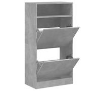Shoe Cabinet with 2 Flip-Drawers Shoe Storage Shelf Shoe Rack Cupboard vidaXL