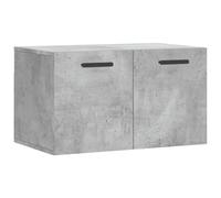 (concrete grey, 60 x 36.5 x 35 cm) vidaXL Wall Cabinet Storage Cabinet Display Cabinet White Engineered Wood