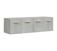 (Concrete grey, 60 x 36.5 x 35 cm (W x D x H)) vidaXL 2x Wall Cabinets Engineered Wood Storage Cabinet Multi Colours/Sizes