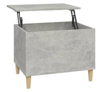 (concrete grey, 60 x 44.5 x 45 cm) vidaXL Coffee Table Engineered Wood End Centre Accent Side Table Multi Colours