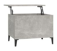 (concrete grey, 60 x 44.5 x 45 cm) vidaXL Coffee Table Engineered Wood Side Table Multi Colours 60/90x44.5x45 cm