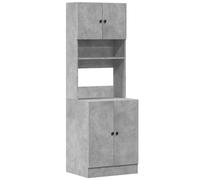 (concrete grey, 60 x 50 x 180 cm) vidaXL Kitchen Cabinet Storage Unit Sideboard Tall Cupboard Engineered Wood