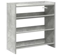 (concrete grey, 62 cm/ 60 cm) vidaXL Shoe Rack Shoe Cabinet Shoe Storage Shelf Hall Cupboard Engineered Wood