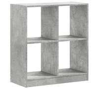 (concrete grey, 68.5 x 32 x 75 cm) vidaXL Bookcase Bookshelf Rack Storage Cabinet Engineered Wood