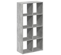 Vidaxl Room Divider Bookcase Concrete Grey 69.5X29X137.5 Cm Engineered Wood