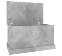 (concrete grey, 70 x 40 x 38 cm) vidaXL Storage Box Garden Tool Chest Outdoor Storage Bin Box Engineered Wood