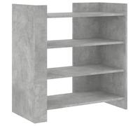 (concrete grey, 73.5 x 35 x 75 cm) vidaXL Sideboard Home Storage Cupboard Cabinet Highboard White Engineered Wood