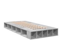 (concrete grey, 75 x 190 cm) vidaXL Bed Frame Home Bed Base Brown Oak 180x200 cm Super King Engineered Wood