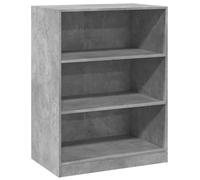 (concrete grey, 77x48x102 cm/20 kg) vidaXL Wardrobe Organiser Bedroom Closet Clothes Storage Shelf Engineered Wood