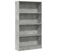 Book Cabinet Display Rack Bookshelf Storage Shelf Rack Engineered Wood vidaXL