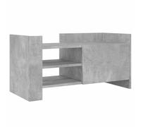 vidaXL TV Cabinet Concrete Grey 80x35x40 cm Engineered Wood, Grey