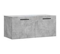(concrete grey, 80 x 36.5 x 35 cm) vidaXL Wall Cabinet Wall Storage Display Cabinet Grey Sonoma Engineered Wood