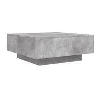 (concrete grey, 80 x 80 x 31 cm) vidaXL Coffee Table Hallway Accent Side Table Sofa End Table Engineered Wood