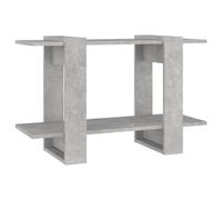 Vidaxl Book Cabinet/Room Divider Concrete Grey 80X30X51 Cm