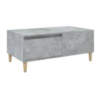 (concrete grey) vidaXL Coffee Table Dining Table Accent SIde Tea End Table Engineered Wood